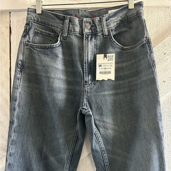 Classic blue Gray Denim zara nwt Jeans - Picture 1 of 7